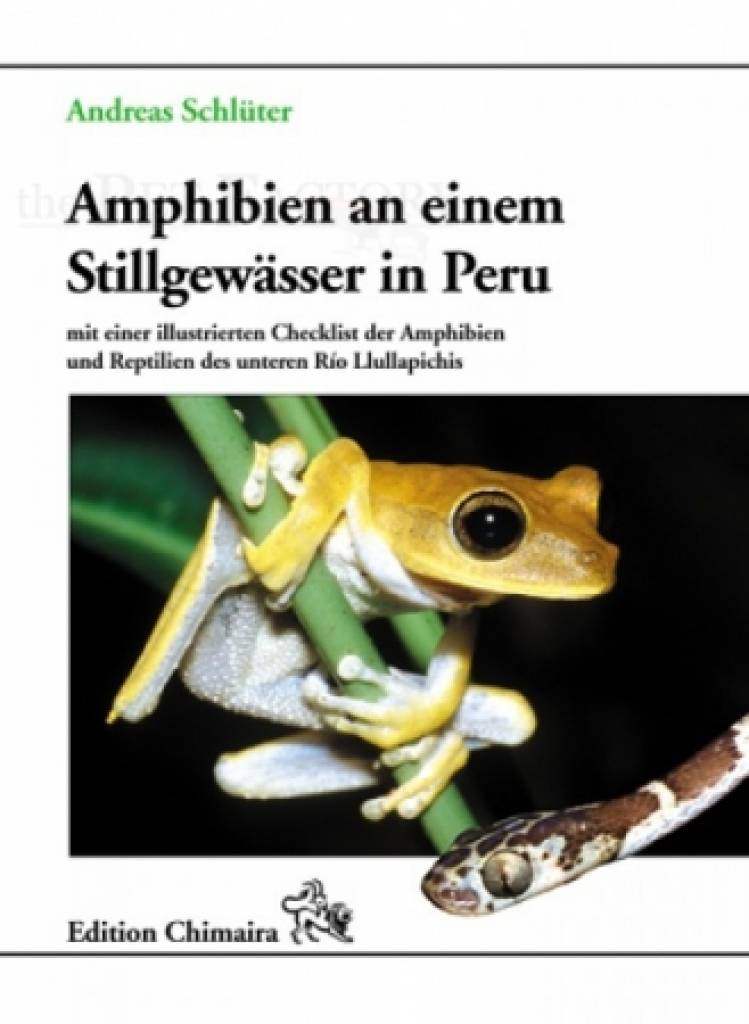 Amphibien an einem Stillgewässer in Peru